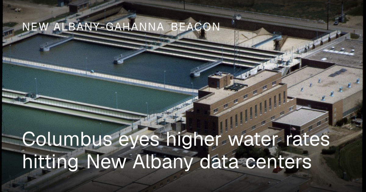 Columbus eyes higher water rates hitting New Albany data centers | New ...